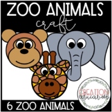 No Prep Zoo Animals Craft