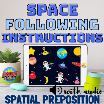 Preview of Space Following Instructions Spatial Preposition