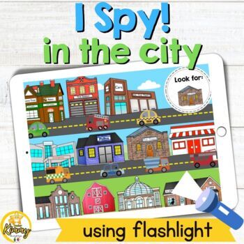 Preview of I spy in the city using flashlight