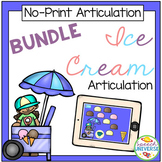 No Print Articulation Ice Cream BUNDLE