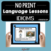 NO PRINT Idioms | Teletherapy | Distance Learning