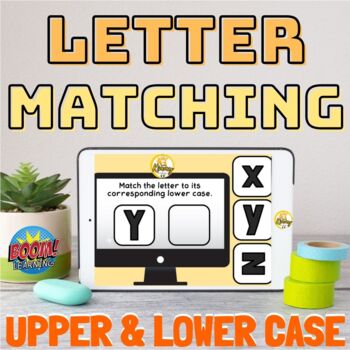 Preview of Letters Matching Game Upper and Lower case