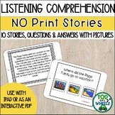 No Print: Listening Comprehension with Pictures
