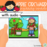 No Print No Prep Apple Orchard Identifying Beginning Sounds