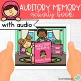 No Print No Prep Auditory Memory Digital Activity Book