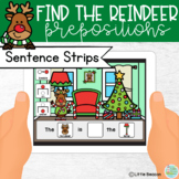 No Print No Prep Find the Reindeer Christmas Sentence Stri
