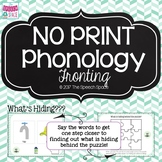 No Print Phonology: Fronting | Teletherapy | Distance Learning
