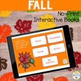 No Print Preschool Language Kit: Fall Distance Learning