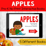 Apples No-Print Preschool Language Speech Therapy Kit
