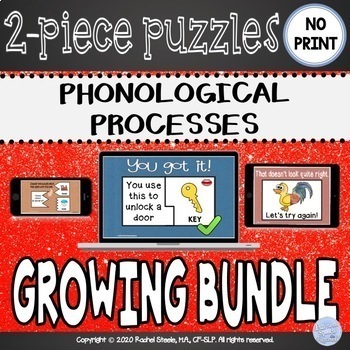 Preview of No Print Puzzles for Phonological Processes GROWING BUNDLE
