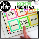 No Print Receptive Language Pack