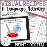 No Print Visual Recipes with Activities Life SkilIs Intera