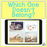 No Print: Which One Doesn't Belong? A Categorization Activ