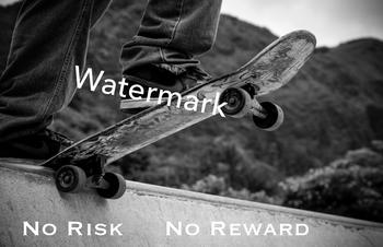 Preview of No Risk No Reward Poster - Career, Business, Entrepreneurship, Bulletin Board