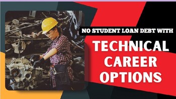 Preview of No Student Loan Debt with Technical Career Options