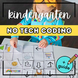 No Tech Pre-Coding For Kindergarten