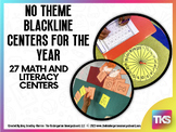 No Theme Blackline Centers For The Whole Year