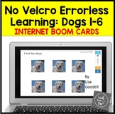 Errorless Learning: Dogs 1-6 Digital File Folder BOOM CARDS