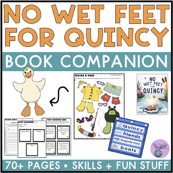 Preview of No Wet Feet for Quincy Book Companion