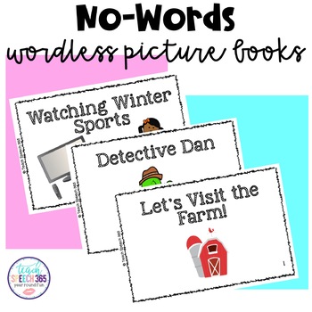 Preview of No-Words: Wordless Picture Books for Speech Therapy