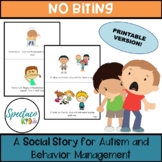 No biting A Social Story for Autism and Behavior Managemen