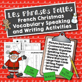 Noël: French Christmas Vocabulary Speaking and Writing Activities