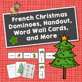Noël: Simple French Christmas Dominoes, Handout, Word Wall