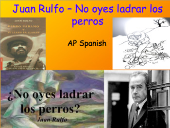 Preview of No oyes ladrar los perros Juan Rulfo | Actividad Cooperativa Análisis literario