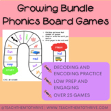 Low Prep Phonics Board Game (online or hard copy) Bundle! 