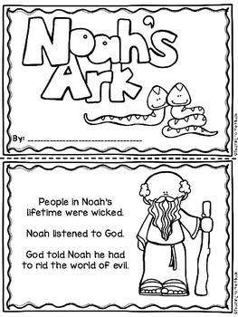 Download Noah And The Ark Informational Coloring Book Bible Story For Noah S Ark