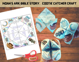 Noah's Ark Bible Story Activity, Sunday school craft, Prin