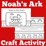 Noah's Ark Craft | Bible Stories Lessons | Bible Craft Activity