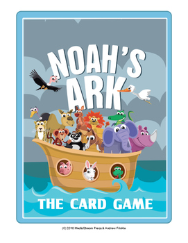 Preview of Noah's Ark Matching Card Game - Sunday School Bible Studies Activity