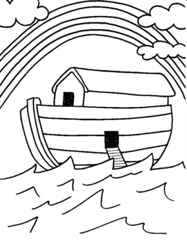 Noah's Ark PRINTABLE! by Celestino's Studio | TPT