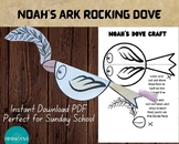 Noah's Ark Printable, rocking dove, Sunday school Craft, B