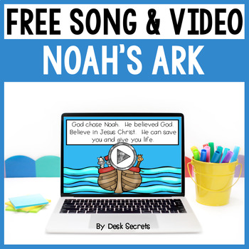 Preview of Noah's Ark Bible Song / Poem and Video
