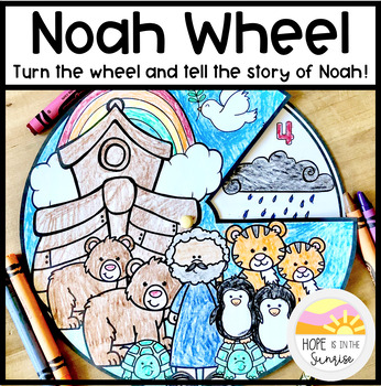 Preview of Noah's Ark Wheel - Bible Story Craft