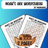 Noah’s Ark Wordsearch: VBS worksheet for kids