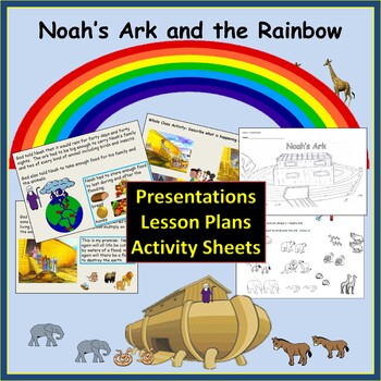 Noah S Ark And The Rainbow Presentations Lesson Plans Worksheets Activities