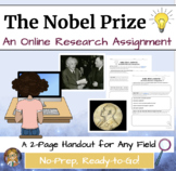 Nobel Prize Activity for Students | Research Assignment