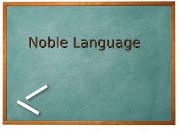 Preview of Noble Language