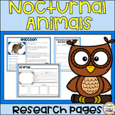 Nocturnal Animals Research: Informational Reading and Writ