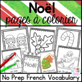 Noël Coloring Pages and Writing Activities