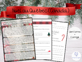 Noël au Canada - Compréhension de lecture