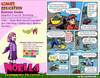 Preview of Climate Education - Free Comic - UC Berkeley Research P.1