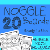 NOGGLE: Number Boggle with Answers!