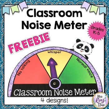 Classroom Noise Level Chart