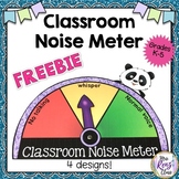 Noise Meter - Noise Level Chart in 4 Designs FREEBIE
