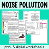 Noise Pollution - Reading Comprehension Worksheets
