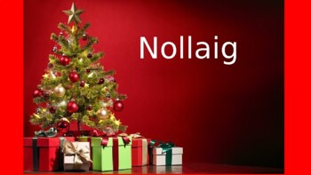 Preview of Nollaig (Gaeilge Christmas PowerPoint/posters and oral language activities)